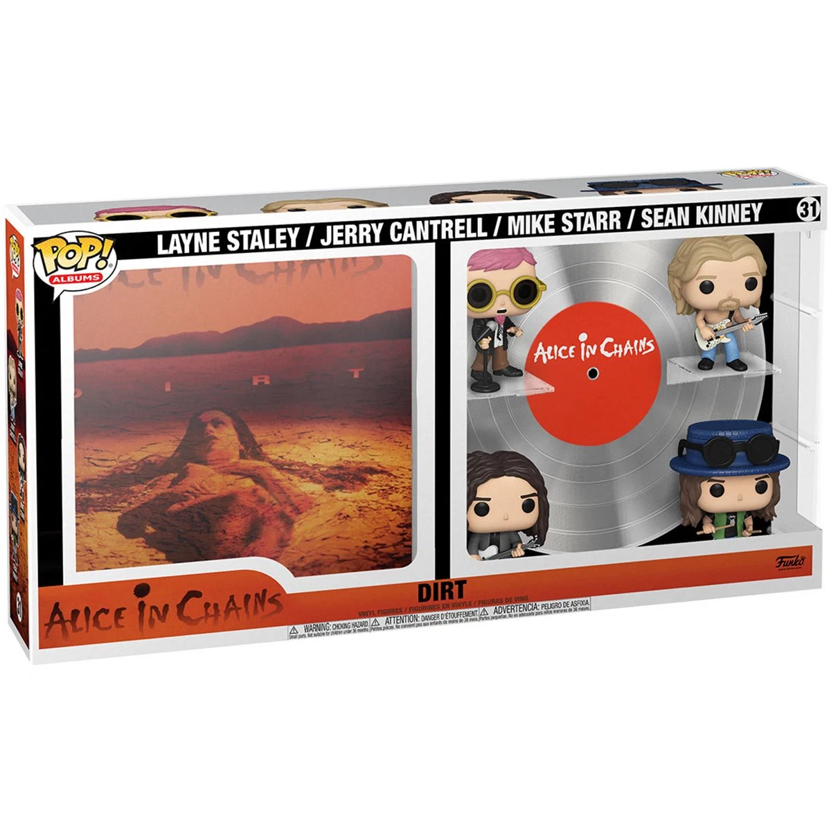 ALICE IN CHAINS - POP FUNKO VINYL FIGURE 31 DIRT ALBUM DELUXE