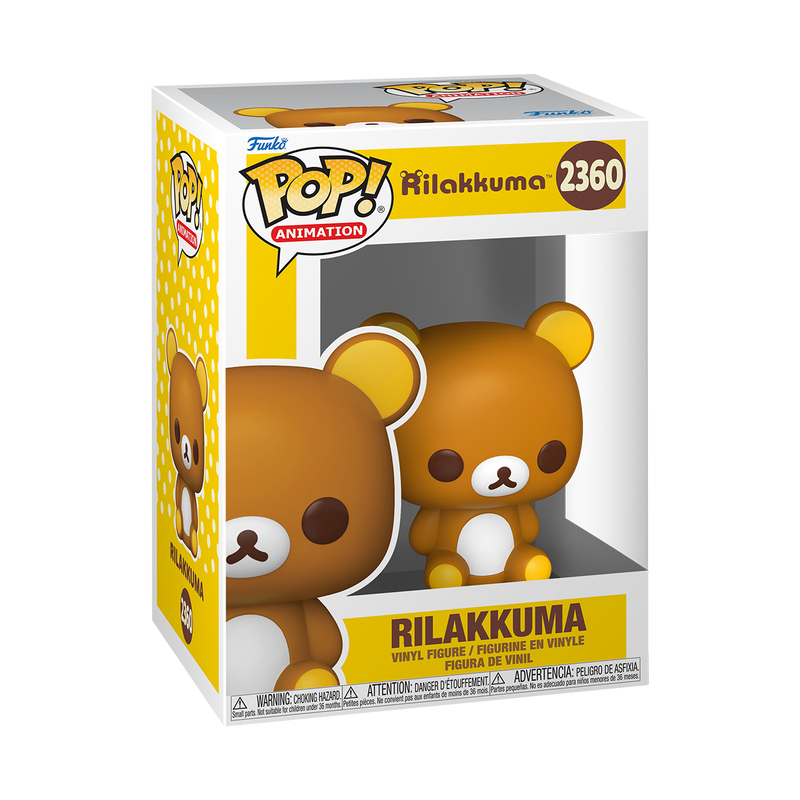 RILAKKUMA S1 - POP FUNKO VINYL FIGURE 2360 RILAKKUMA 9CM