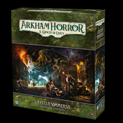 ARKHAM HORROR - LCG - REVISED CORE SET - LA CITTA' SOMMERSA - ESPANSIONE CAMPAGNA