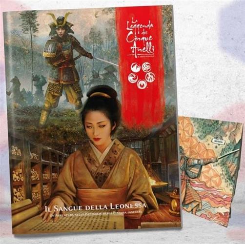 LA LEGGENDA DEI 5 ANELLI - IL GIOCO DI RUOLO - IL SANGUE DELLA LEONESSA