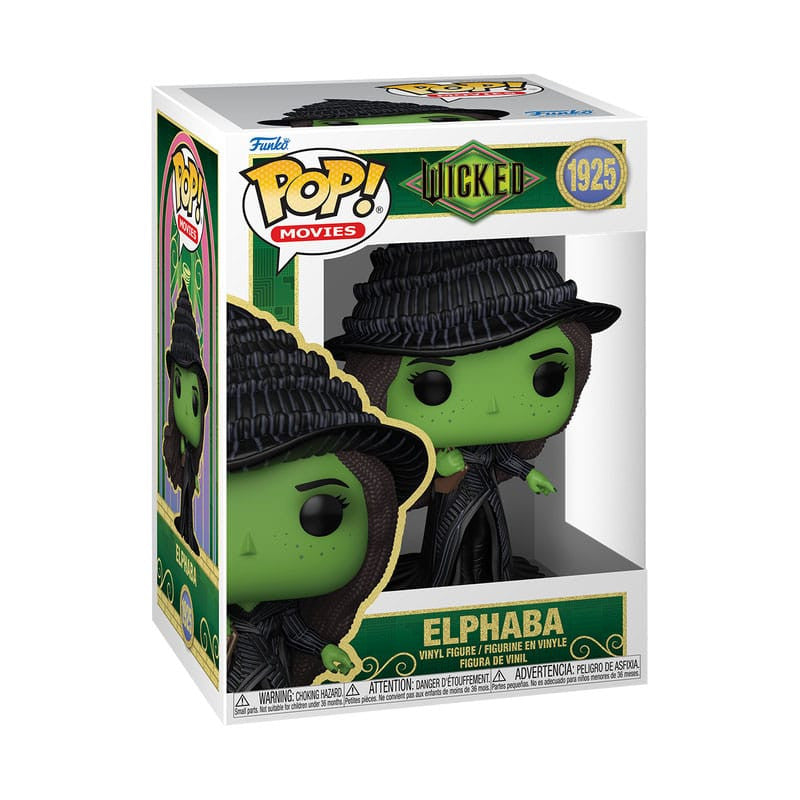 WICKED - POP FUNKO VINYL FIGURE 1925 ELPHABA 9CM