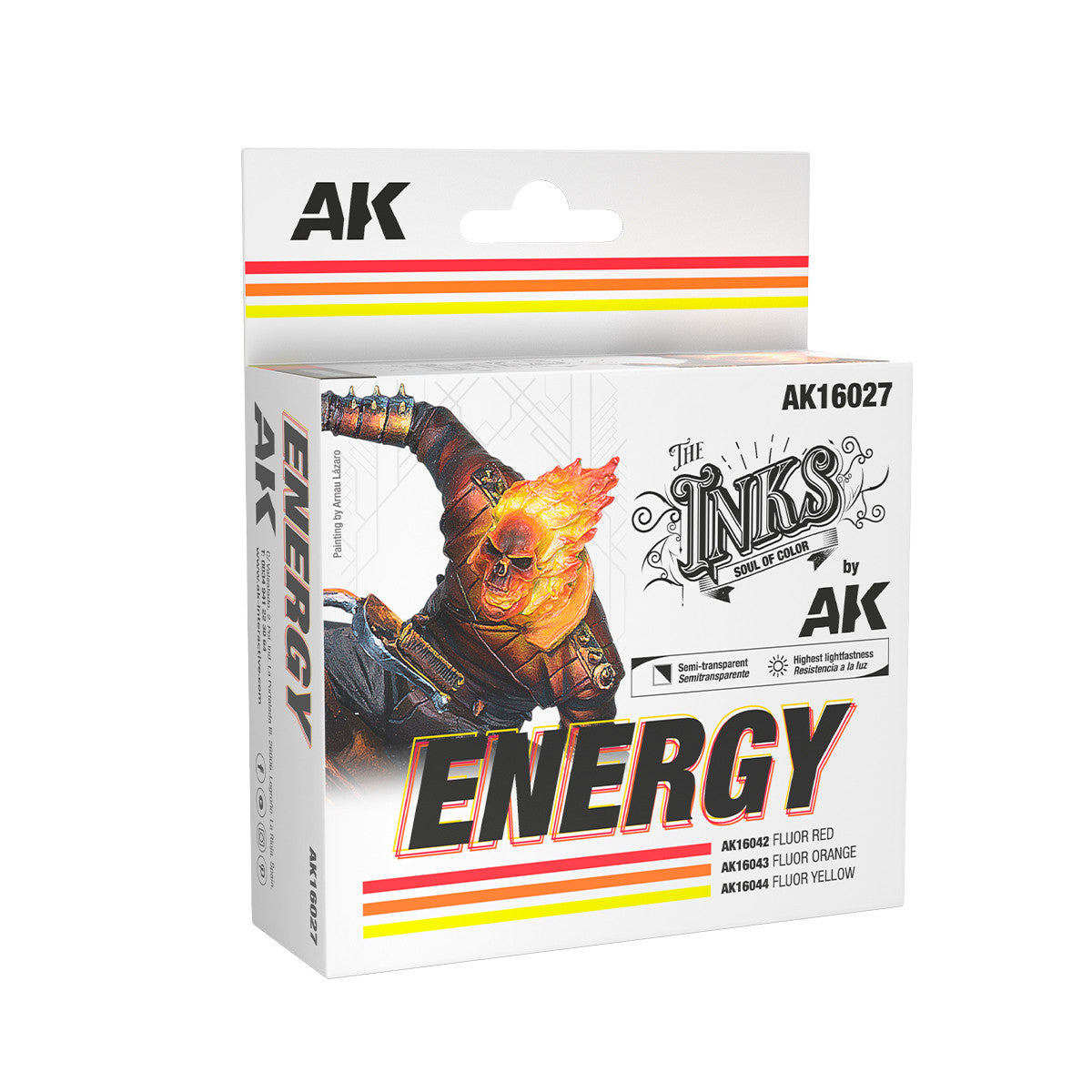 AK16027 - THE INKS SET - ENERGY - SET DA 3 COLORI (INKS)