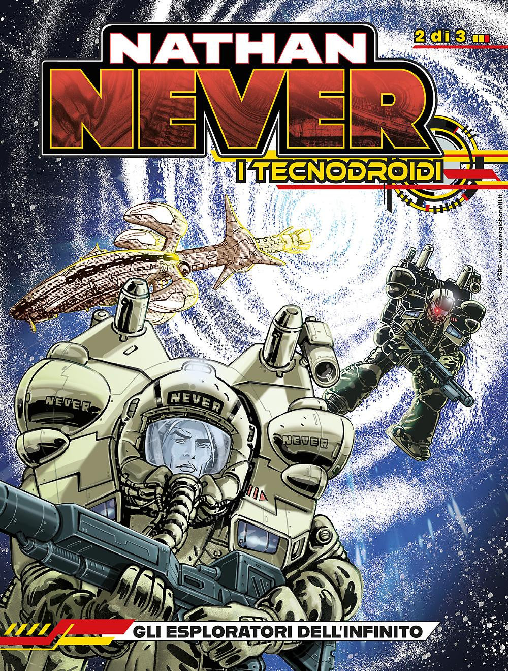 NATHAN NEVER EXTRA - I TECNODROIDI VOL.2 - GLI ESPLORATORI DELL'INFINITO