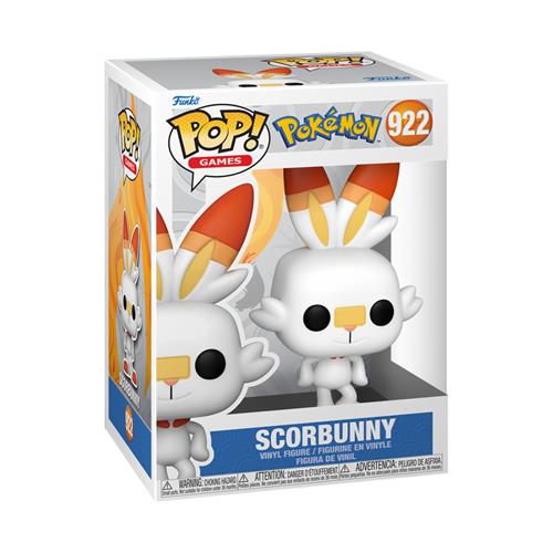 POKEMON - POP FUNKO VINYL FIGURE 922 SCORBUNNY 9CM