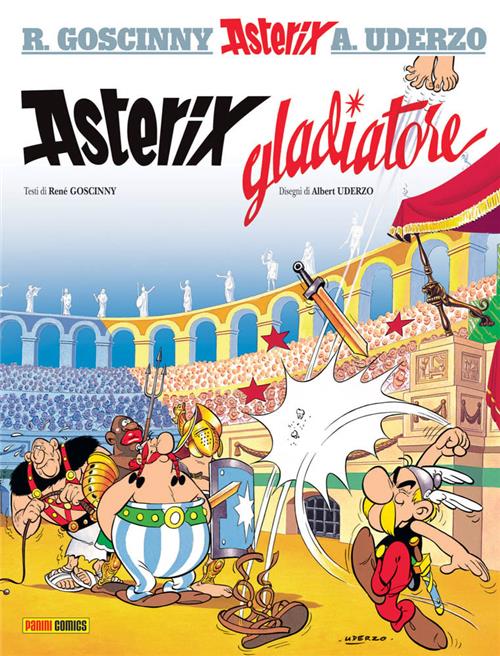 ASTERIX 4 - ASTERIX GLADIATORE - PRIMA RISTAMPA