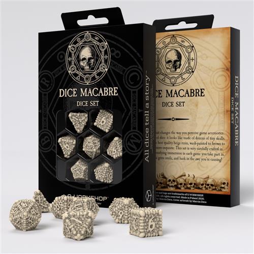 SDMR01 - SET 7 DADI - MACABRE
