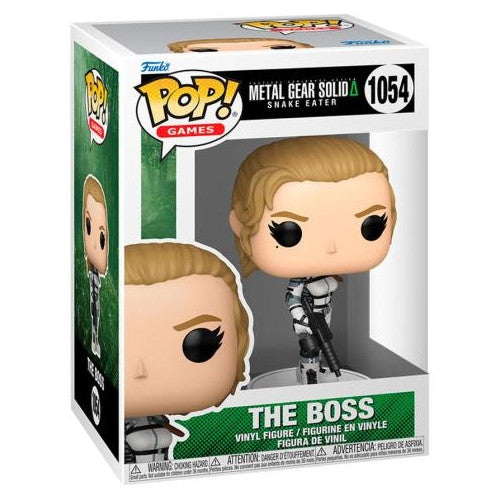 METAL GEAR SOLID - POP FUNKO VINYL FIGURE 1054 THE BOSS 9CM