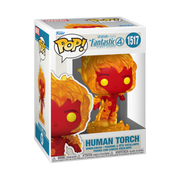 MARVEL: THE FANTASTIC FOUR: FIRST STEPS - POP FUNKO VINYL FIGURE 1517 HUMAN TORCH 9CM