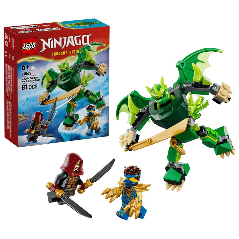 71862 - NINJAGO - BATTLE PACK MECH DRAGO DI LLOYD