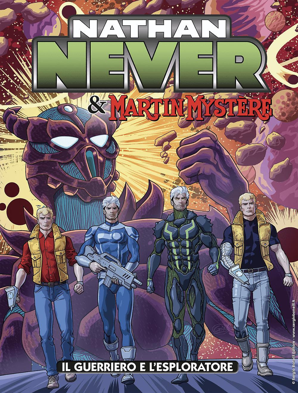 NATHAN NEVER 404 - IL GUERRIERO E L'ESPLORATORE