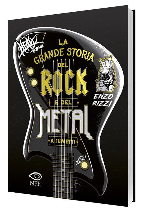 LA GRANDE STORIA DEL ROCK A FUMETTI - OMNIBUS EDITION BROSSURATA