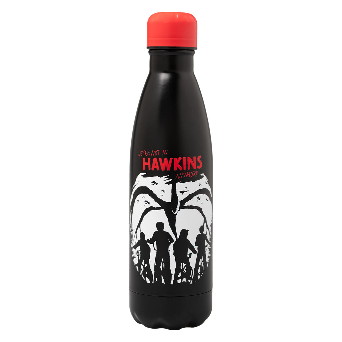 BMHC061 - STRANGER THINGS - BOTTIGLIA ISOTERMICA 500ML - WE ARE NOT IN HAWKINS ANYMORE