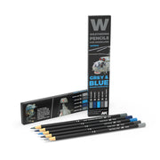 AK10043 - WEATHERING PENCILS - GREY AND BLUE CAMOUFLAGES - SET DA 5 MATITE