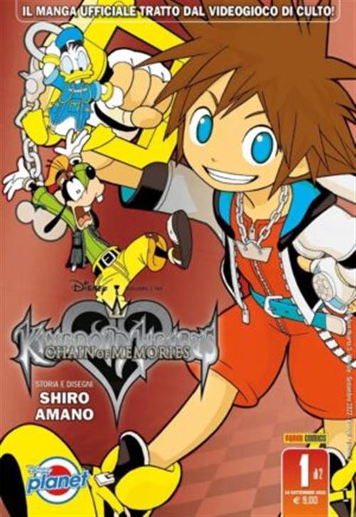 KINGDOM HEARTS - CHAIN OF MEMORIES SILVER VOL.1