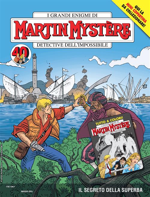 MARTIN MYSTERE 399 - MINI COPERTINA - MARTIN MYSTERE 200