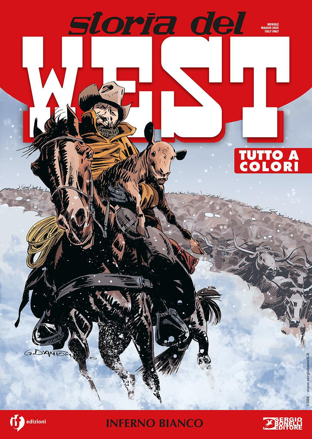 STORIA DEL WEST 74 - INFERNO BIANCO