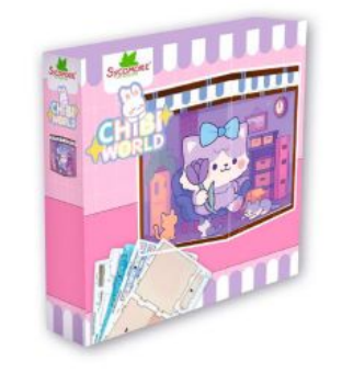 SYCCREA090 - SYCOMORE - CHIBI - BOX GATTO