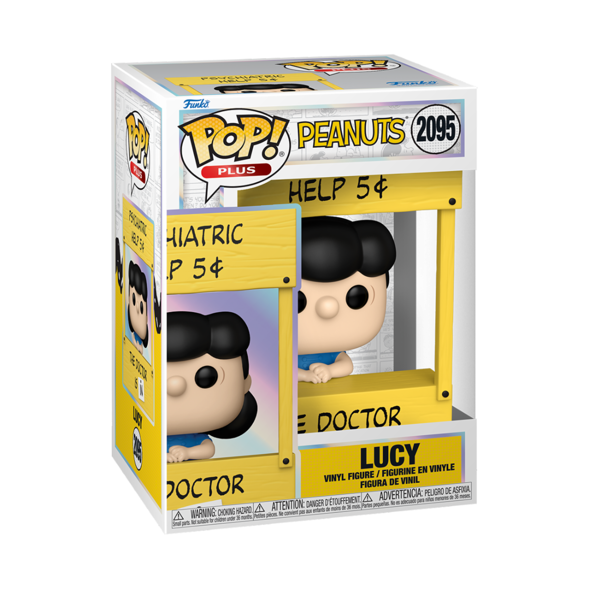 PEANUTS - POP FUNKO PLUS VINYL FIGURE 2095 LUCY 9CM