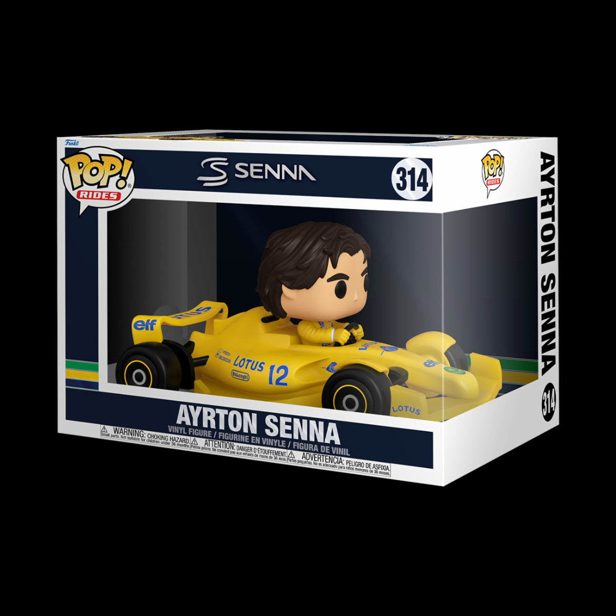 RACING - LOTUS - POP FUNKO RIDE DELUXE VINYL FIGURE 314 AYRTON SENNA 15CM