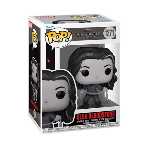 MARVEL - WEREWOLF BY NIGHT - POP FUNKO VINYL FIGURE 1271 ELSA W/RAVENCLAW 9CM