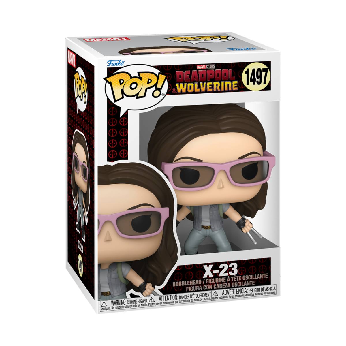 MARVEL: DEADPOOL&WOLVERINE - POP FUNKO VINYL FIGURE 1497 X-23 9 CM