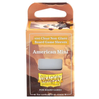 AT-60201 - 100 BUSTINE PER GIOCHI DA TAVOLO - DS BGS MINI AMERICAN - 41X63