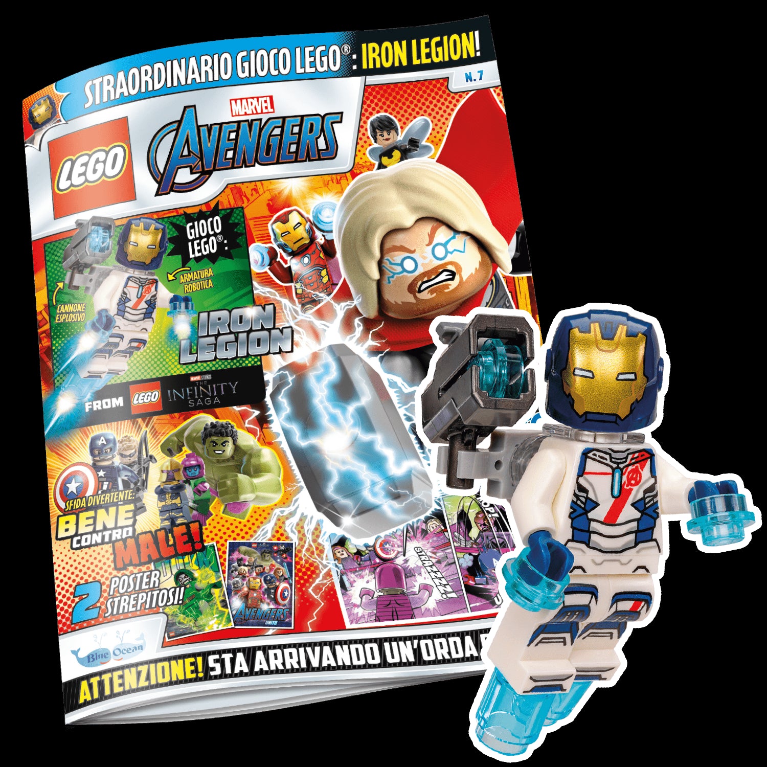 LEGO AVENGERS N.7 - IRON LEGION