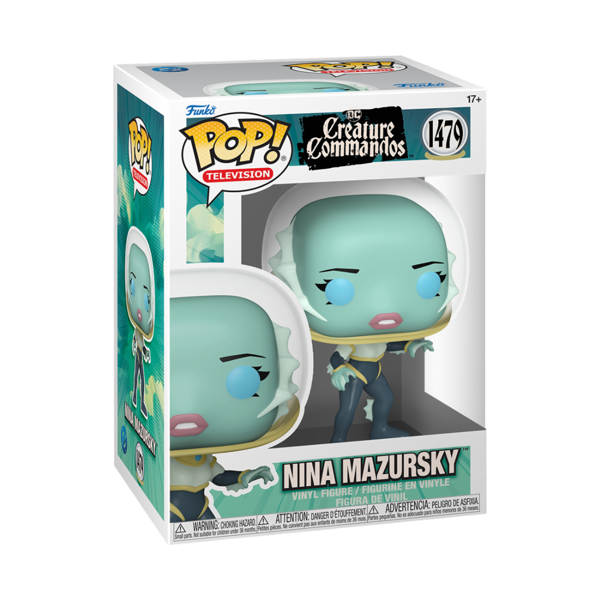 CREATURE COMMANDOS - POP FUNKO VINYL FIGURE 1479 DR. NINA MAZURSKY 9CM