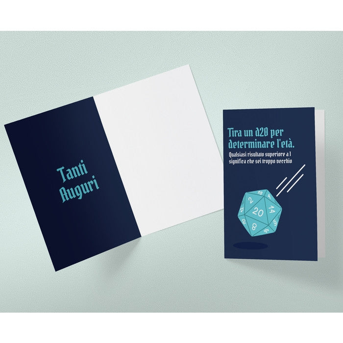 BIGLIETTO AUGURI - BA29 - D20