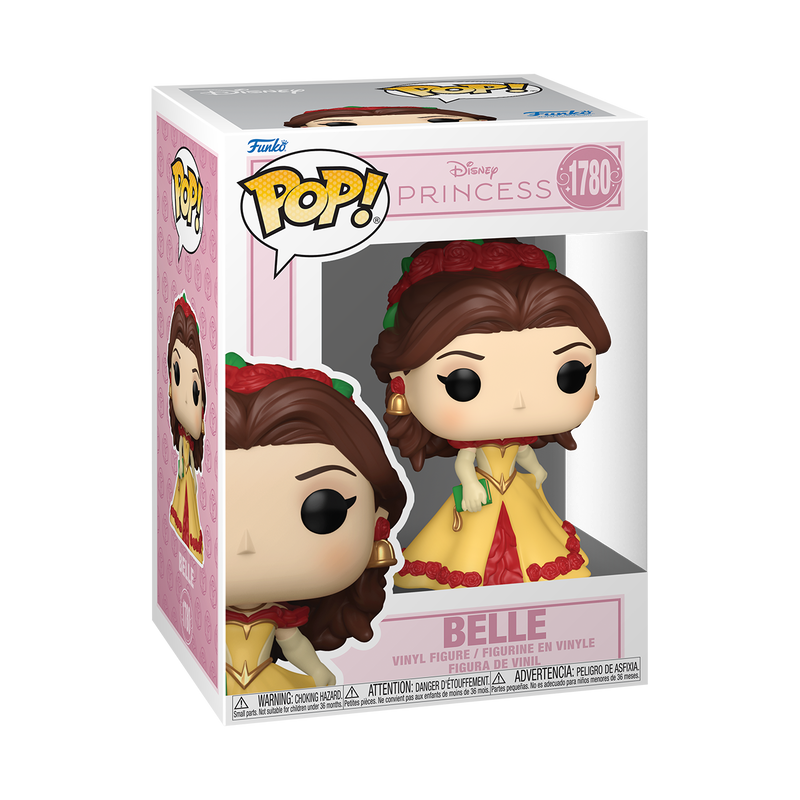 DISNEY PRINCESS GRAND ENTRANCES S2 - POP FUNKO VINYL FIGURE 1780 BELLE 9CM