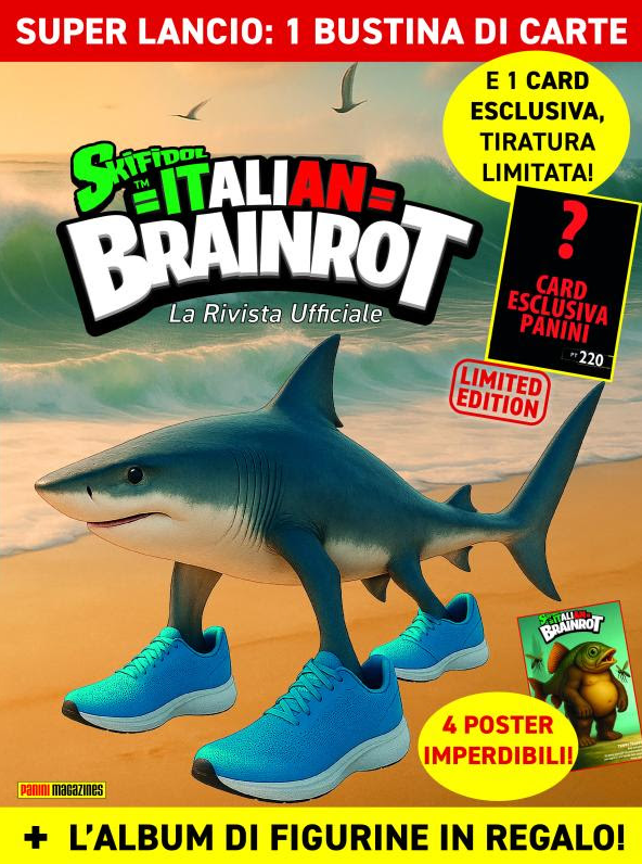 BRAINROT MAGAZINE 1 - RIVISTA