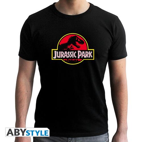 ABYTEX646XL - T-SHIRT UOMO - JURASSIC PARK - LOGO XL