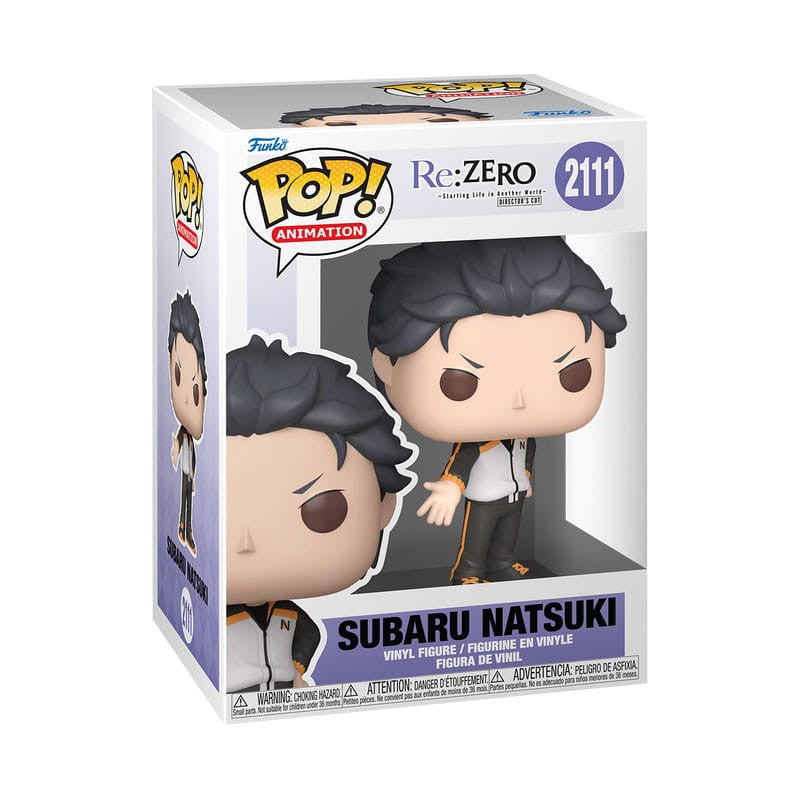 RE:ZERO - STARTING LIFE IN ANOTHER WORLD - POP FUNKO VINYL FIGURE 2111 SUBARU NATSUKI 9CM