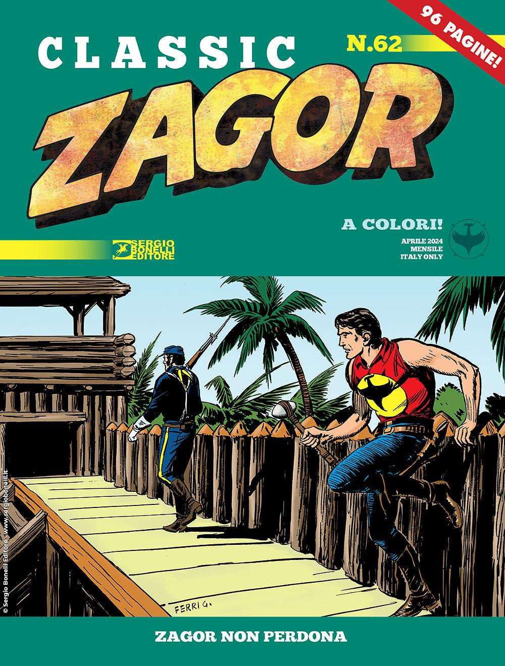 ZAGOR CLASSIC 62 - ZAGOR NON PERDONA