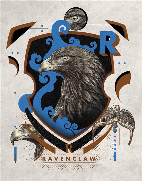 THG-HP15 - HARRY POTTER - WALL ART - RAVENCLAW