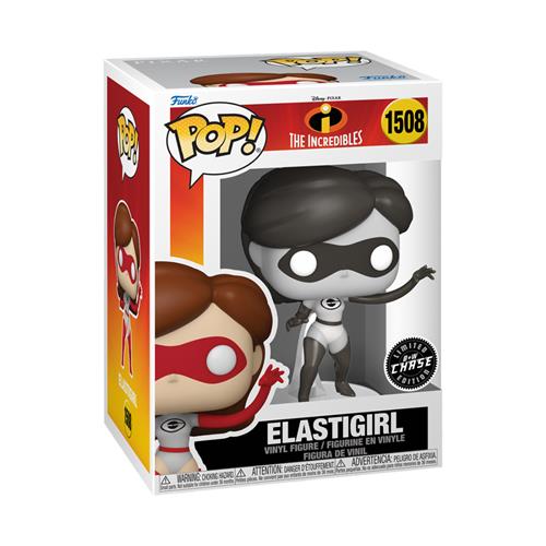 THE INCREDIBLES: 20TH ANNIVERSARY - POP FUNKO VINYL FIGURE 1508 ELASTIGIRL CHASE 9CM