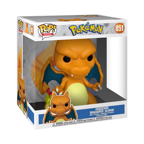 POKEMON - POP FUNKO JUMBO VINYL FIGURE 851 CHARIZARD (EMEA) 25CM