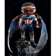 MARVEL: CAPTAIN AMERICA THE FALCON AND THE WINTER SOLDIER - MINICO FIGURE - CAPTAIN AMERICA SAM WILSON - STATUA 17CM