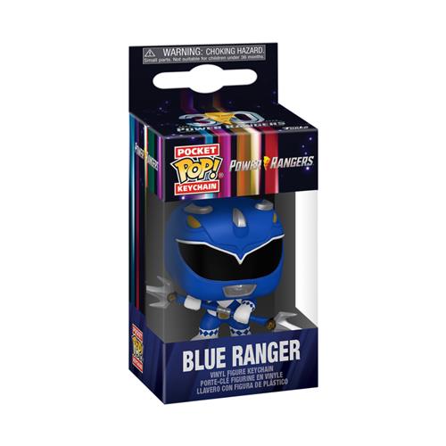 POWER RANGERS: 30TH ANNIVERSARY - KEYCHAIN - BLUE RANGER 4CM