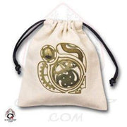 BSTE101 - BORSA PORTA DADI - STEAMPUNK (BEIGE) - 55339