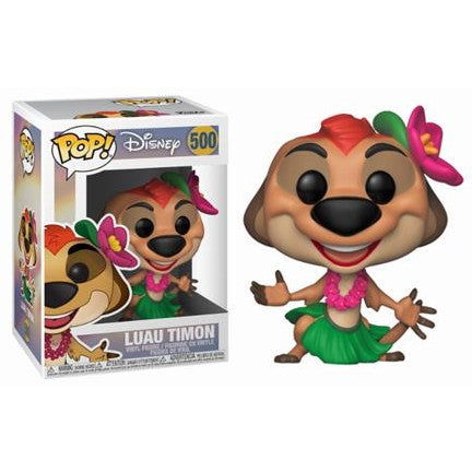 DISNEY - IL RE LEONE - POP FUNKO VINYL FIGURE 500 LUAU TIMON 9CM