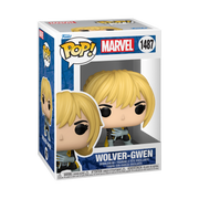 MARVEL: SPIDER-GWEN GWEN-VERSE - POP FUNKO VINYL FIGURE 1487 WOLVER-GWEN 9CM
