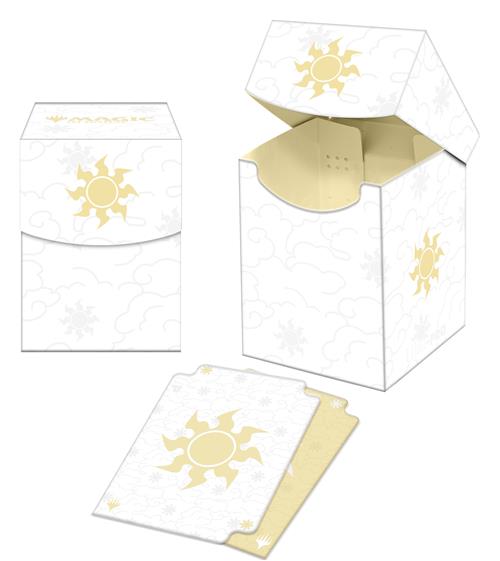 19925 - PORTA MAZZO - 100 + DECK BOX - MAGIC: THE GATHERING - MANA 8 - PLAINS