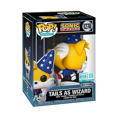 SONIC - POP FUNKO VINYL FIGURE - TAILS AS WIZARD 9CM FUNSIDE EXCL