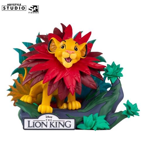 ABYFIG066 - DISNEY: THE LION KING - SUPER FIGURE COLLECTION - SIMBA - STATUA 10CM