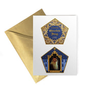 HPCARD49 - HONEYDUKES: CHOCOLATE FROG PACKAGING - NOTECARD