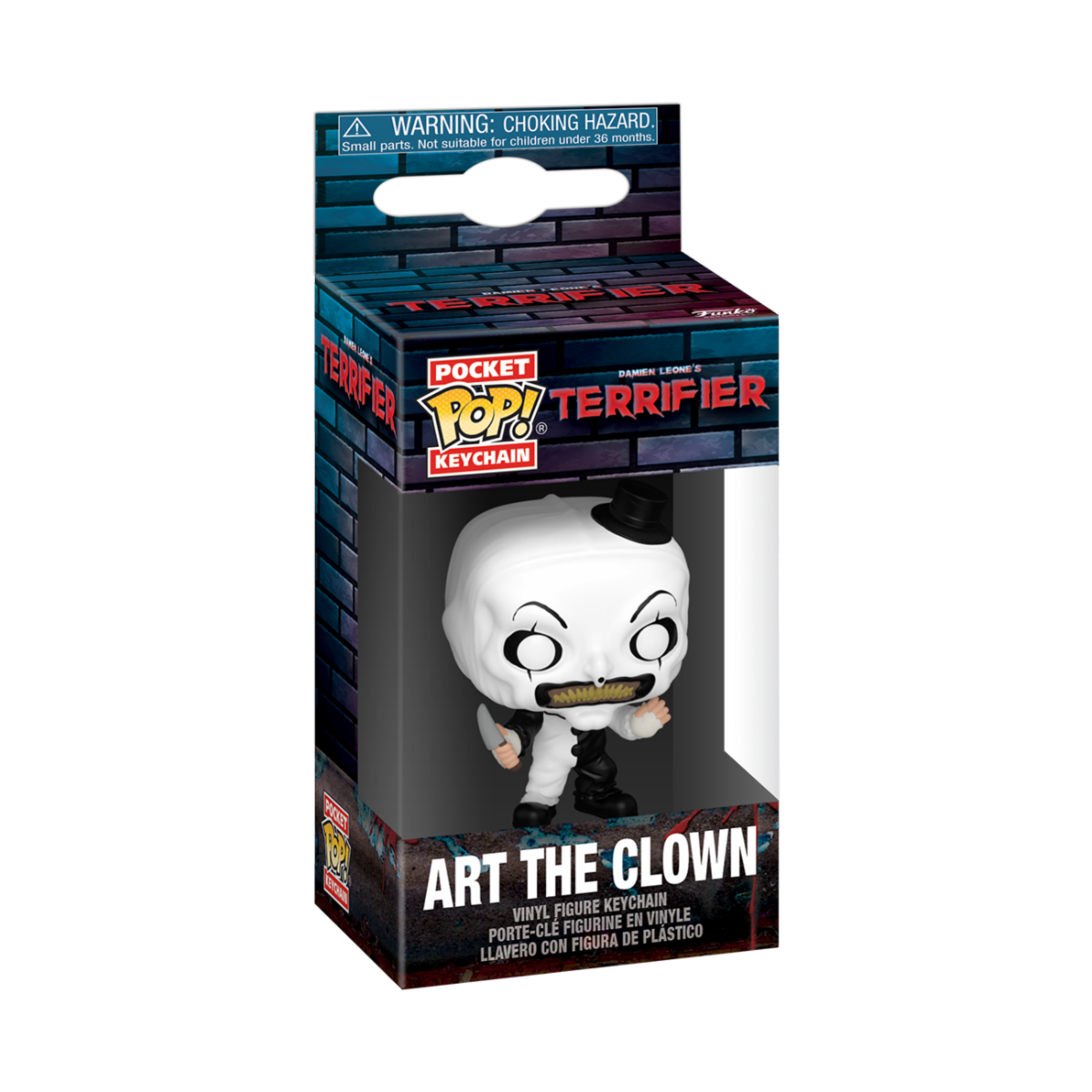 TERRIFER - KEYCHAIN - ART THE CLOWN 4CM