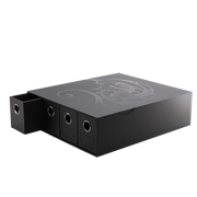 AT-33708 - PORTACARTE ORIZZONTALE CON 4 CASSETTI - FORTRESS NERO