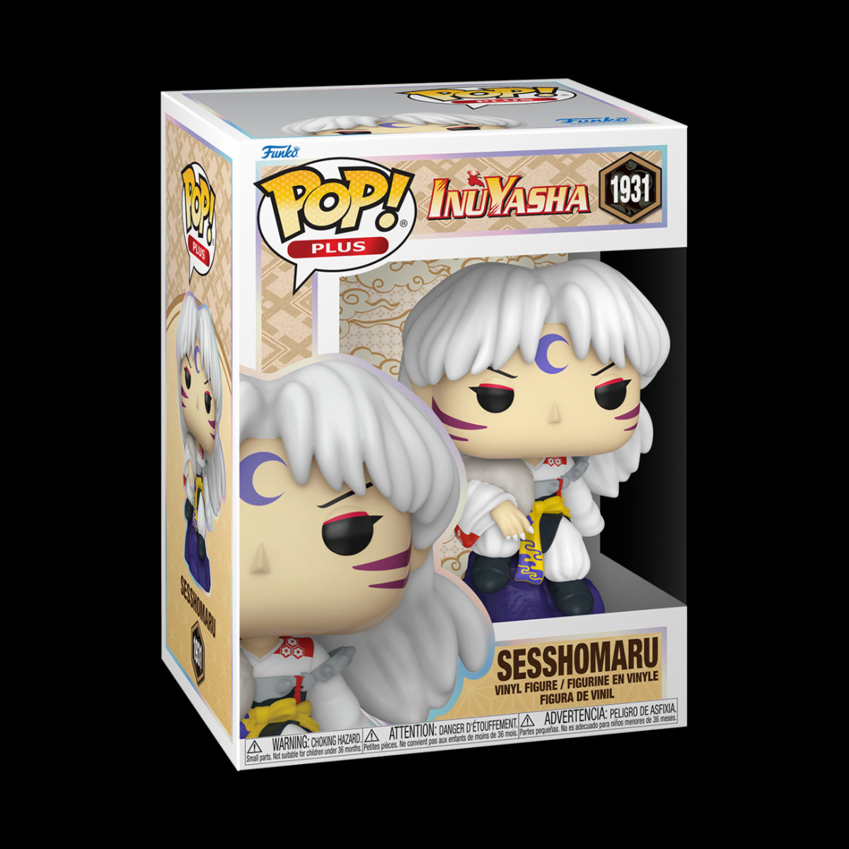INUYASHA - POP FUNKO VINYL FIGURE 1931 SESSHOMARU (SITTING) 9CM