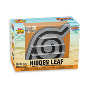NARUTO - POP FUNKO BITTY DISPLAY - HIDDEN LEAF 2CM